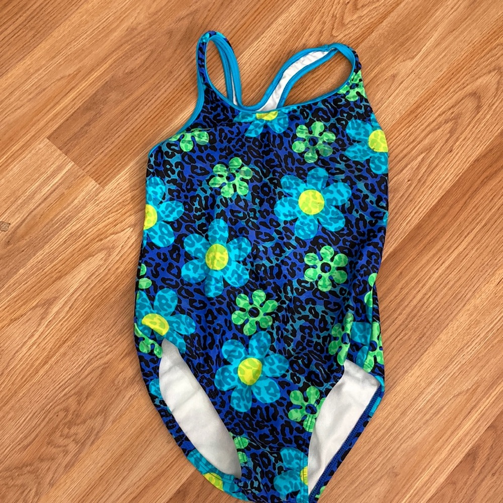 Speedo girls flower one piece